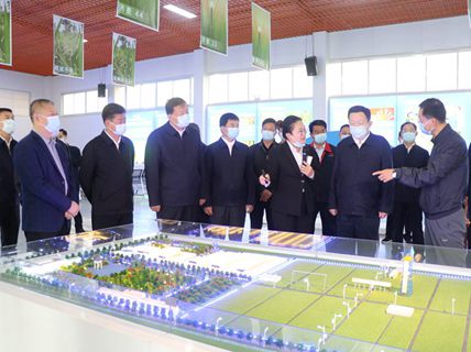 省委副書記、省長(zhǎng)周乃翔到新綠洲公司調(diào)研指導(dǎo)工作